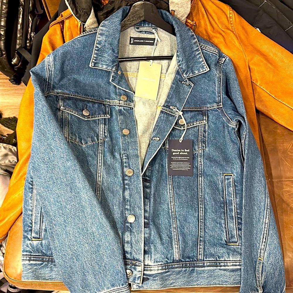 Brand New Everlane Leather Jacket